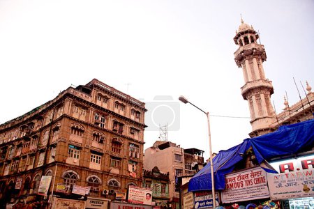 Foto de Lugar de culto Jama o Jumma masjid; Janjikar street; Marine Lines; Bombay Mumbai; Maharashtra; India - Imagen libre de derechos
