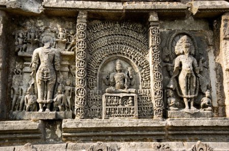 Foto de UNESCO World Heritage Champaner Pavagadh; Templo de Lakulisha construido en el siglo 10-11 dC; Distrito de Panchmahals; Estado de Gujarat; India; Asia - Imagen libre de derechos