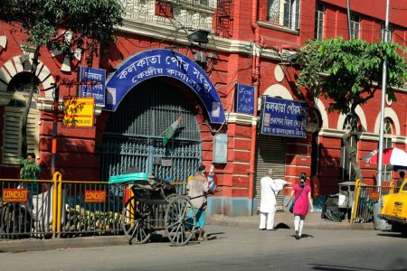 Téléchargez les photos : Kolkata Municipal Corporation bâtiment Kolkata Bengale occidental Inde Asie - en image libre de droit