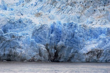 Téléchargez les photos : Glacier Hubbard ; le plus long glacier des marées en Alaska ; parc national Saint Elias ; baie de désenchantement ; Alaska ; États-Unis d'Amérique - en image libre de droit