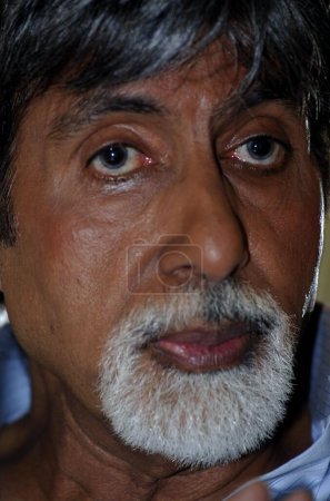 Foto de Indio Bollywood Hindi Film Actor, Amitabh Bachchan, Mumbai, Maharashtra, India, Asia - Imagen libre de derechos
