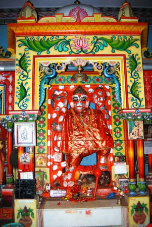 Téléchargez les photos : Statue du dieu Hanuman ; Haridwar ; Uttar Pradesh ; Inde - en image libre de droit