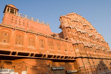 Téléchargez les photos : Hawa Mahal ; Jaipur ; Rajasthan ; Inde - en image libre de droit