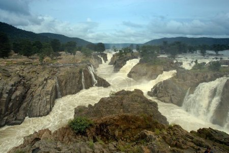 Hogenakkal falls ; Tamil Nadu ; India