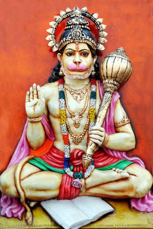 Photo for Terracotta lord hanuman statue west bengal India Asia - Royalty Free Image