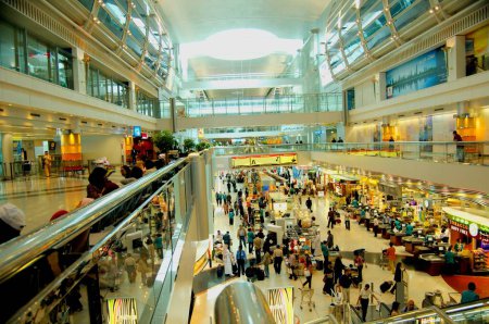 Photo for Duty free shops at Dubai airport - Royalty Free Image