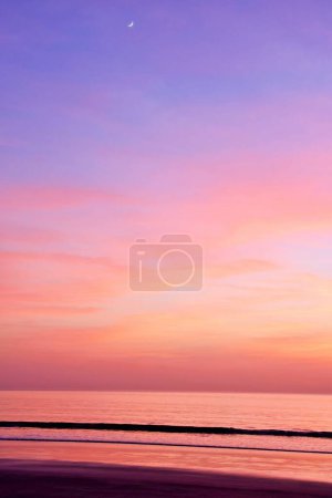 Sonnenuntergang, Bhagal Beach, Valsad, Gujarat, Indien, Asien