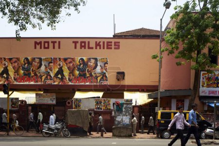 Foto de Moti talkies, mumbai, Maharashtra, india, Asia - Imagen libre de derechos