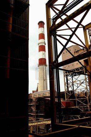 Photo for TATA Thermal Power Station , Trombay , Bombay now Mumbai , Maharashtra , India - Royalty Free Image
