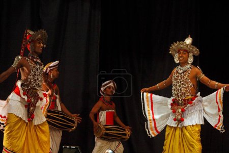 Téléchargez les photos : Ves danse, ves est la tenue traditionnelle du danseur kandyan, soixante-quatre ornements complètent la robe Il faut des années de rigueur avant qu'un danseur, peut atteindre le statut de danseur à part entière ves - en image libre de droit