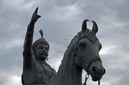 Rao Jodha statue, Jodhpur, Rajasthan, India, Asia