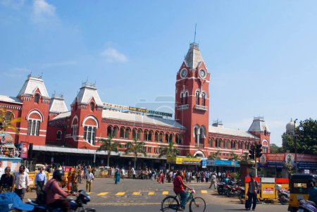 Photo for Chennai central railway station , Tamil nadu , India - Royalty Free Image