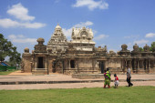 Kailasanatha temple ;  Dravidian temple architecture ; Pallava period (7th - 9th century) ; district Kanchipuram ; state Tamilnadu ; India Stickers #708874412