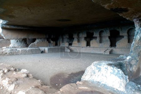 Foto de Cuevas Tanhale cortadas en roca, Maharashtra, India - Imagen libre de derechos