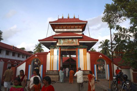 Photo for Sri Krishna temple ; Kochi Cochin ; Kerala ; India 24-July-2008 - Royalty Free Image