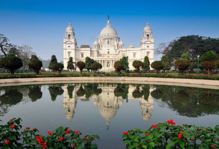 Photo for Victoria Memorial Kolkata India Asia - Royalty Free Image