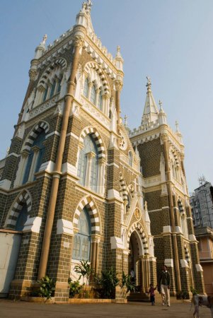 Téléchargez les photos : Église Mount Mary ; Bandra ; Bombay maintenant Mumbai ; Maharashtra ; Inde - en image libre de droit