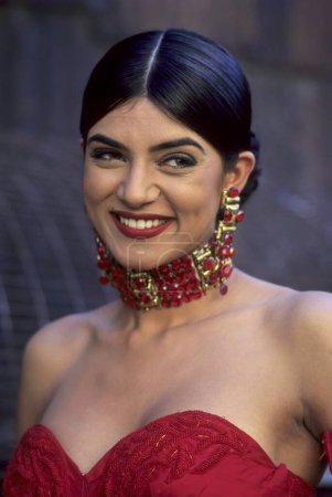 El actor indio de Bollywood Sushmita Sen India