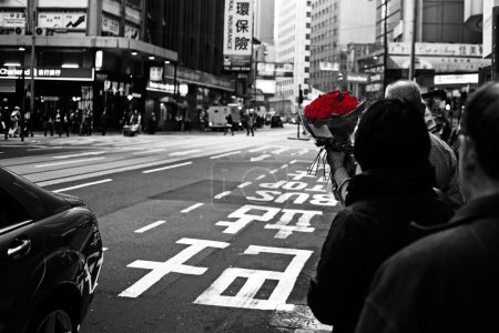 Foto de Parada de autobús, hong kong, china - Imagen libre de derechos