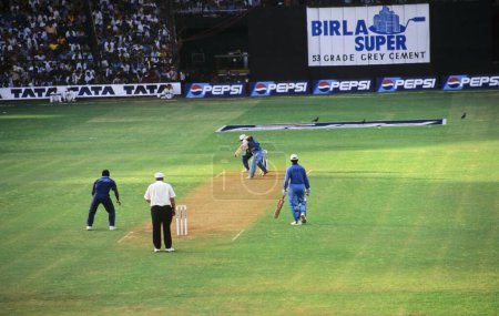 Téléchargez les photos : Inde Srilanka Cricket Match, Wankhede Stadium, Mumbai, Maharashtra, Inde - en image libre de droit