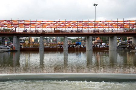 Téléchargez les photos : Pont, panchavati ramkund, Nasik, maharashtra, Inde, Asie - en image libre de droit