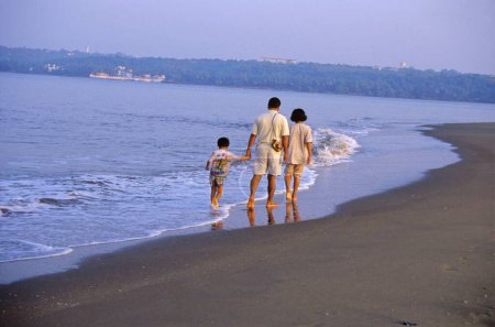 Téléchargez les photos : Miramar Beach, Panjim, Goa, Inde - en image libre de droit