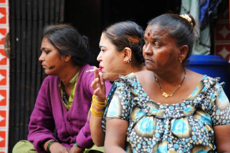 Foto de Prostitutas en Kamathipura, Bombay Mumbai, Maharashtra, India - Imagen libre de derechos