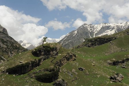 montaña, amarnath yatra, Jammu Cachemira, India, Asia