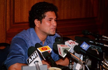 Téléchargez les photos : Cricketer Sachin Tendulkar ; Inde NO MR - en image libre de droit