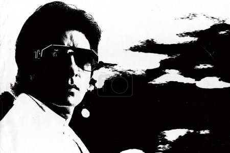 Foto de El actor de Bollywood indio del sur de Asia Amitabh Bachchan especialmente en la película Agneepath - Imagen libre de derechos