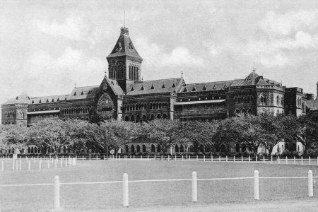 Foto de Antigua foto vintage de la Secretaría de Gobierno mumbai maharashtra India - Imagen libre de derechos