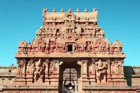 Photo for Brihadishwara Temple Tamilnadu India Asia - Royalty Free Image
