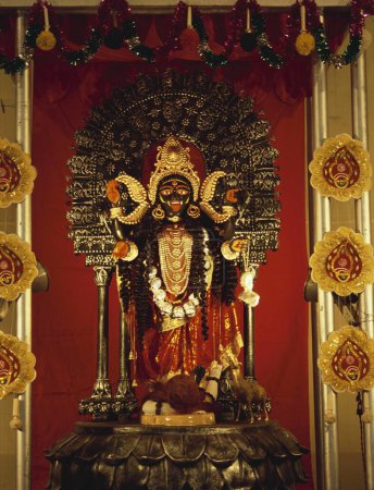 Photo for Goddess Kalimata , Calcutta , West Bengal , India - Royalty Free Image
