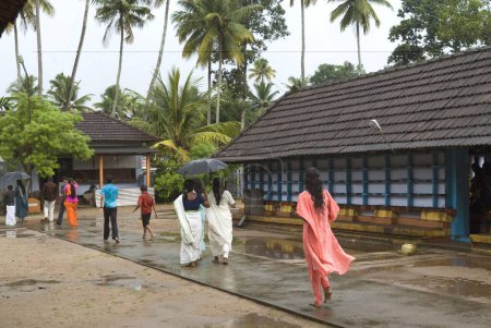 Photo for Maruthorvattom Sree Dhanwanthari temple dedicated to Lord Dhanvantari in Kerala, India - Royalty Free Image