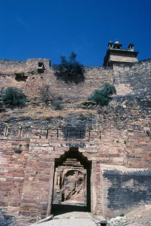 Eingang zum Gwalior Fort, Madhya Pradesh, Indien, Asien