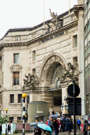 Foto de Estación de tren de Waterloo, Londres, Inglaterra, Reino Unido - Imagen libre de derechos