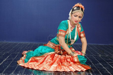 Photo for Bharatnatyam, Indian Classical Dance - Royalty Free Image