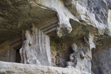 Téléchargez les photos : Grottes d'Ellora, aurangabad, maharashtra, Inde, Asie - en image libre de droit