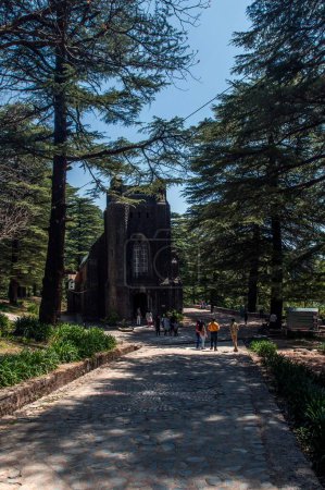 Téléchargez les photos : St john church mcleodganj, kangra, himachal pradesh, Inde, Asie - en image libre de droit