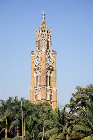 Rajabai Clock Tower ; Churchgate ; Bombay Mumbai ; Maharashtra ; Inde