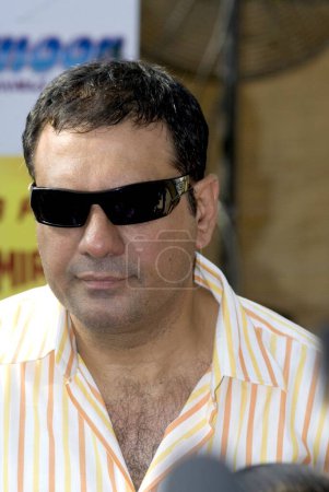 Foto de El actor de Bollywood indio del sur de Asia Boman Irani en una reunión de la película Honeymoon Travels Pvt Ltd, Bombay Mumbai, Maharashtra - Imagen libre de derechos