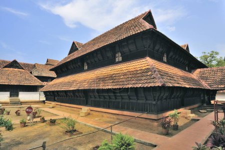 Padmanabhapuram palais au tamil nadu Inde Asie