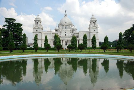 Foto de Monumento a Victoria construido entre 1906 y 1921; Calcuta; Bengala Occidental; India - Imagen libre de derechos