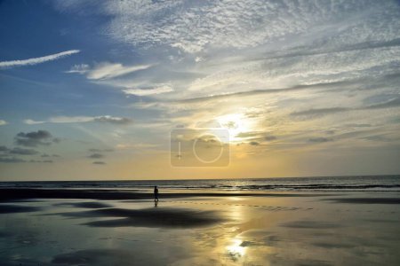 Foto de Playa de Surwada, Tithal, Valsad, Gujarat, India, Asia - Imagen libre de derechos