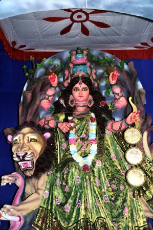 Photo for Goddess kali festival, kolkata, west bengal, india, asia - Royalty Free Image