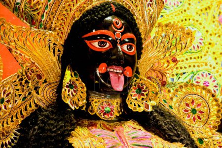 Photo for Image of goddess Kali puja ; Calcutta ; West Bengal ; India - Royalty Free Image