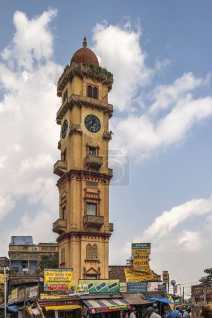 Téléchargez les photos : Tour de l'horloge, kanpur, uttar pradesh, Inde, Asie - en image libre de droit