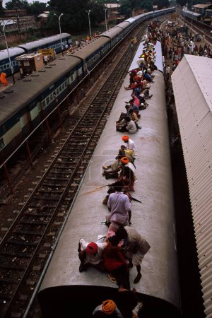 Foto de Transporte ferroviario, jodhpur, rajasthan, india - Imagen libre de derechos