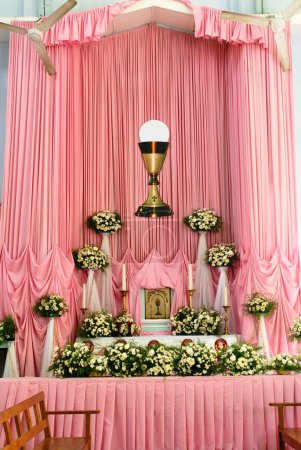 Muttergottes von Lourdes Metropolitankathedrale gegründet 1887 in Thrissur Trichur; Kerala; Indien