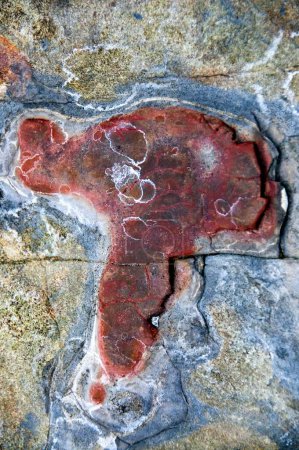 Foto de Formación gráfica y exótica de rocas, California, Estados Unidos de América - Imagen libre de derechos